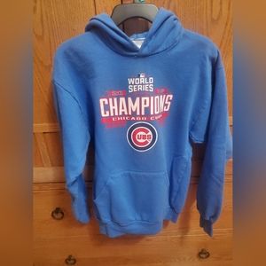 Chicago Cubs 2016 world series championship hoodie.